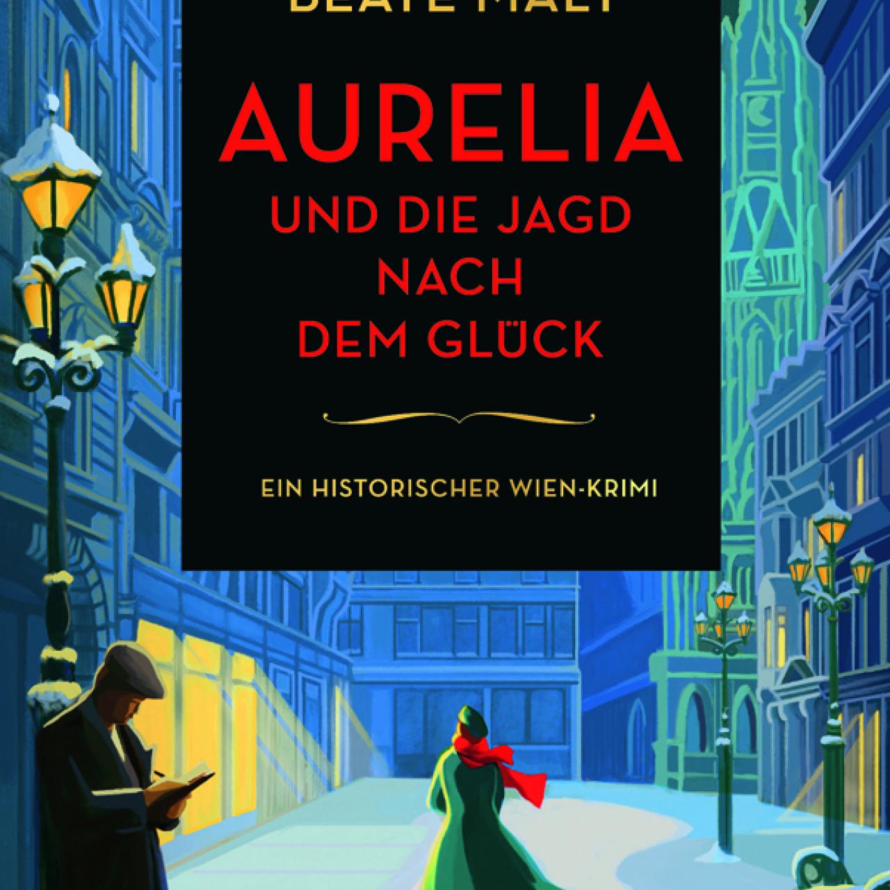 Buchcover: Menschen vor winterlicher Stadtkulisse